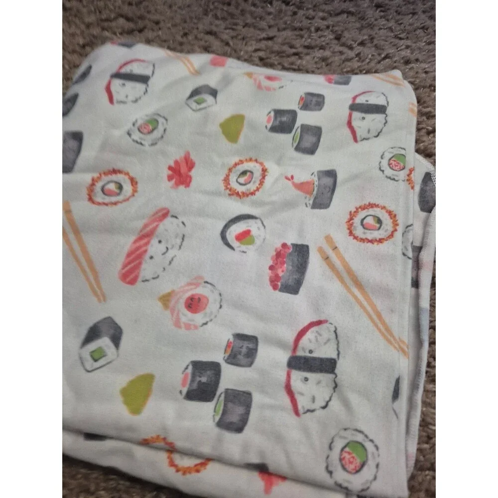 Copper pearl sushi swaddle blanket
